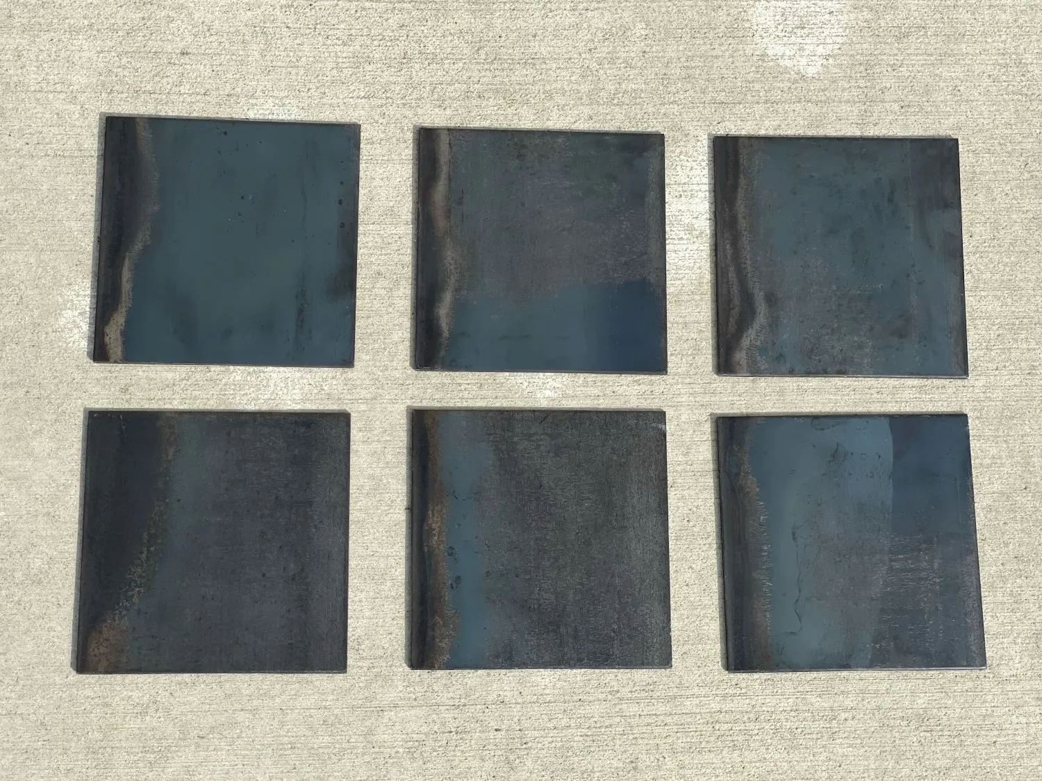 6” x 6” x 1/8” Square Steel Plate - Hot Rolled Steel Sheet