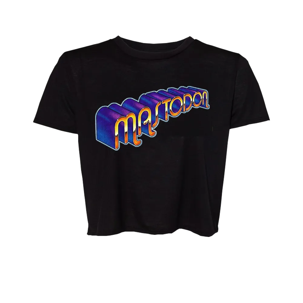70's Logo Crop Top