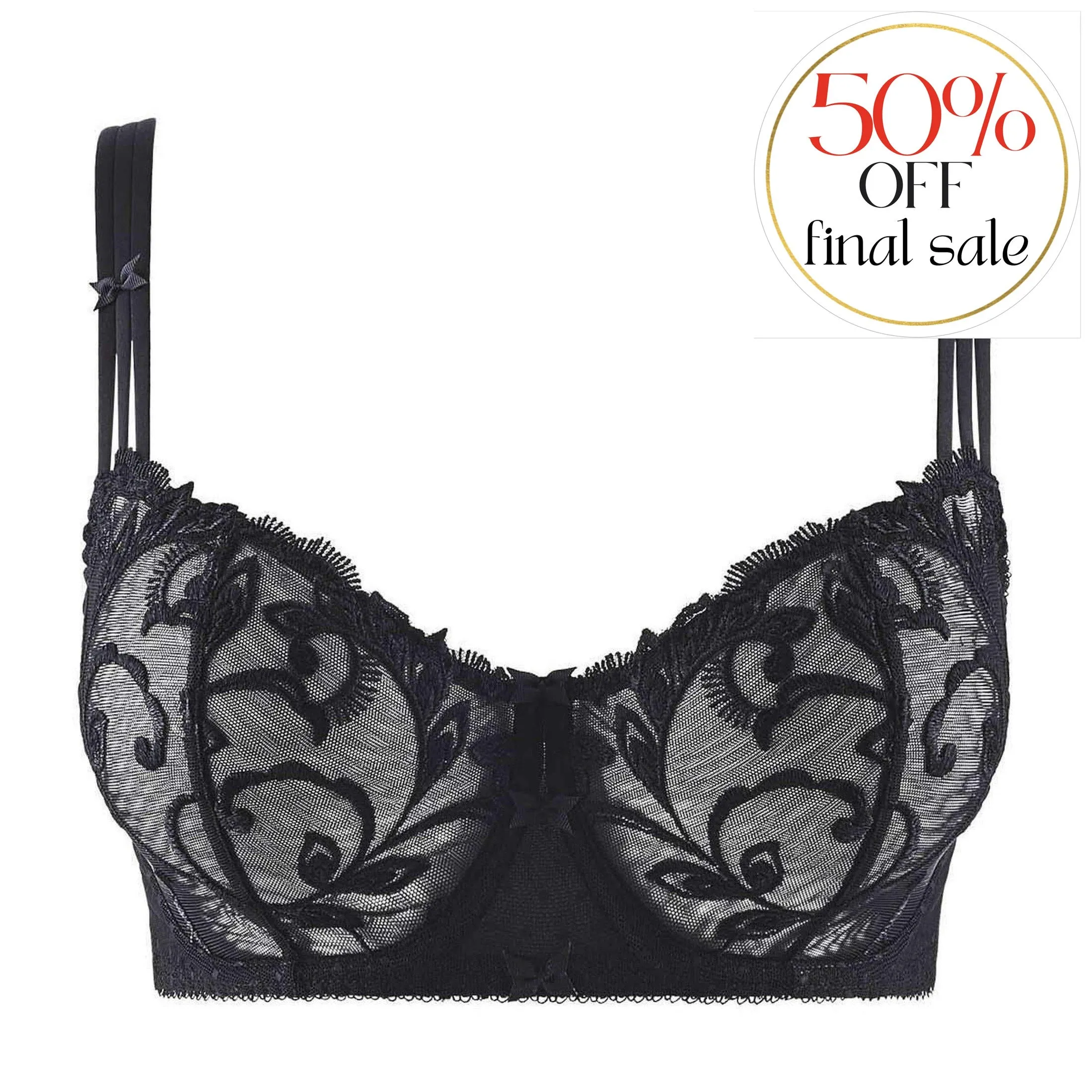Aubade Au Bal De Flore Comfort Half Cup Bra OF14-02