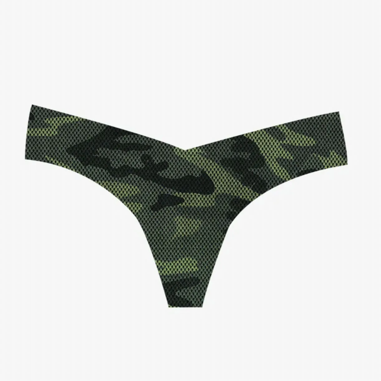 Commando Classic Print Thong Camo Dot CT02
