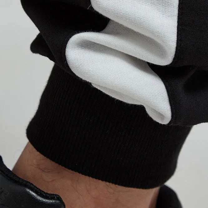 Contrast Patchwork Cotton Jogger Pant