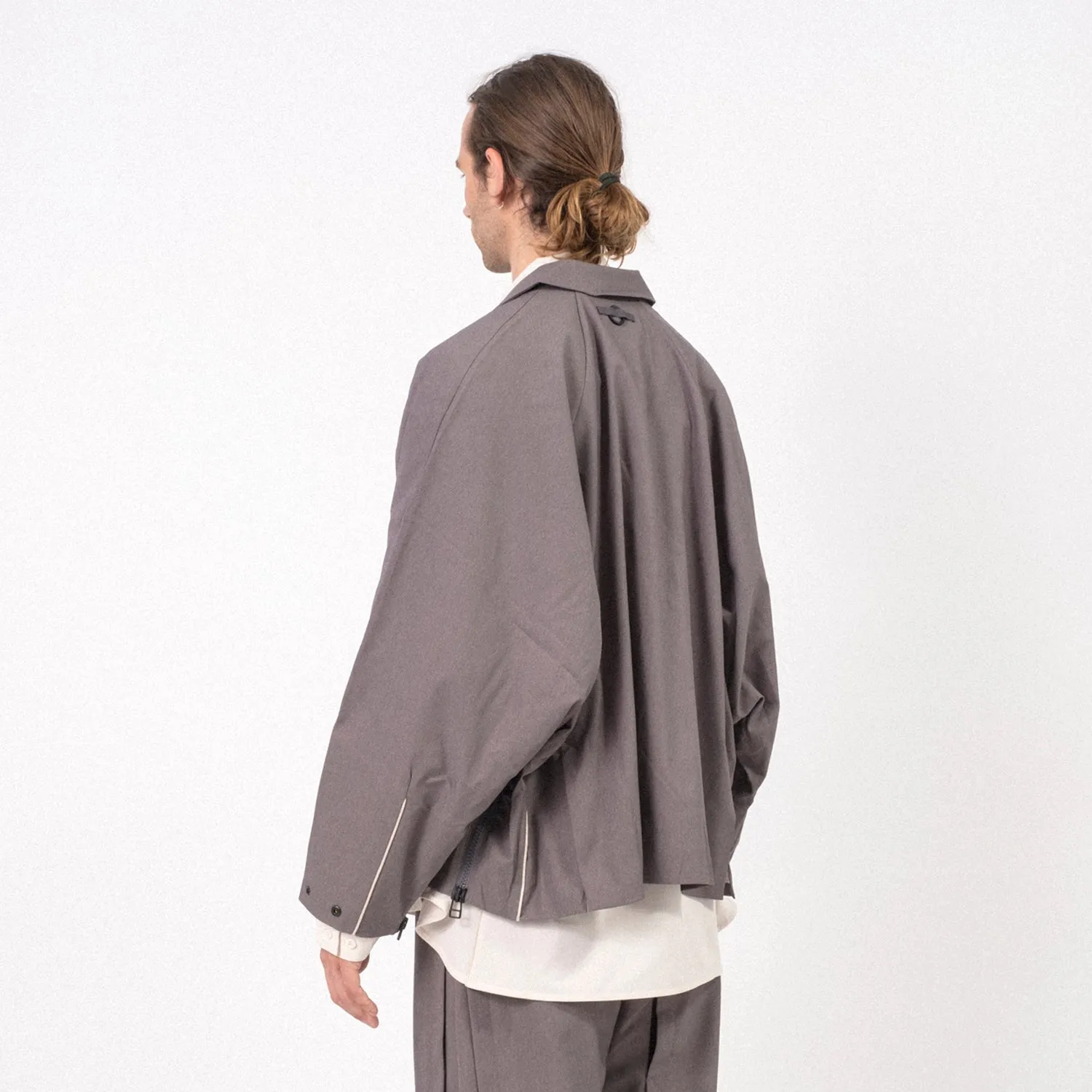 [GOOPiMADE x AES] “G.A.T-01J” SYNCHRONIZE UTILITY KIMONO JACKET _ GREY