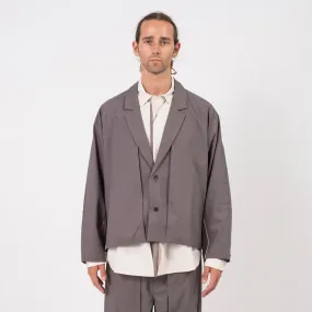 [GOOPiMADE x AES] “G.A.T-01J” SYNCHRONIZE UTILITY KIMONO JACKET _ GREY