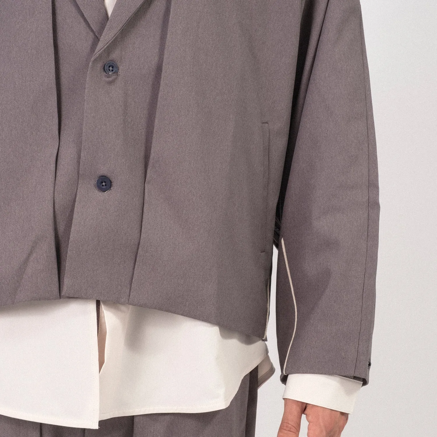 [GOOPiMADE x AES] “G.A.T-01J” SYNCHRONIZE UTILITY KIMONO JACKET _ GREY