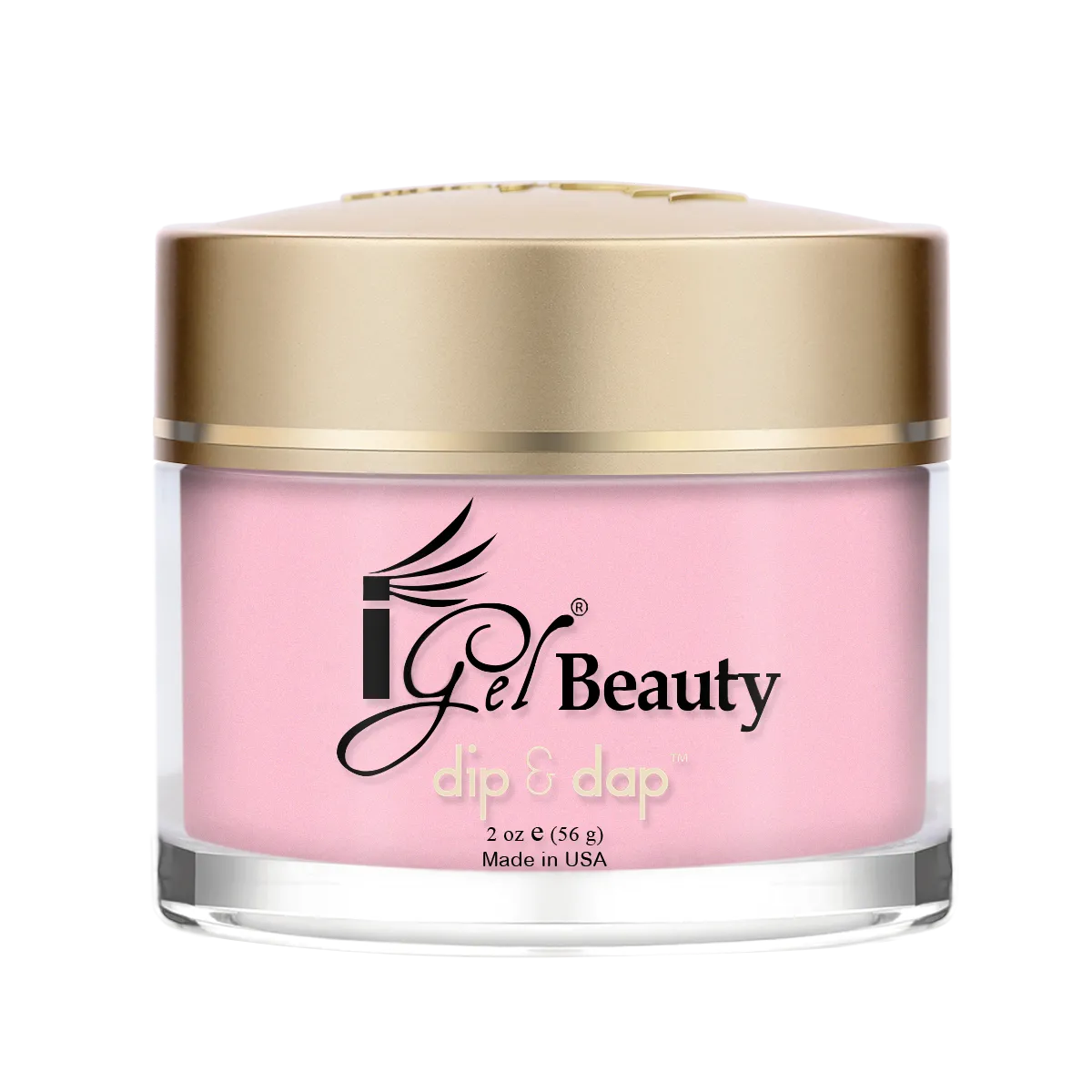 iGel Dip & Dap Powder - DP04 - Medium Pink