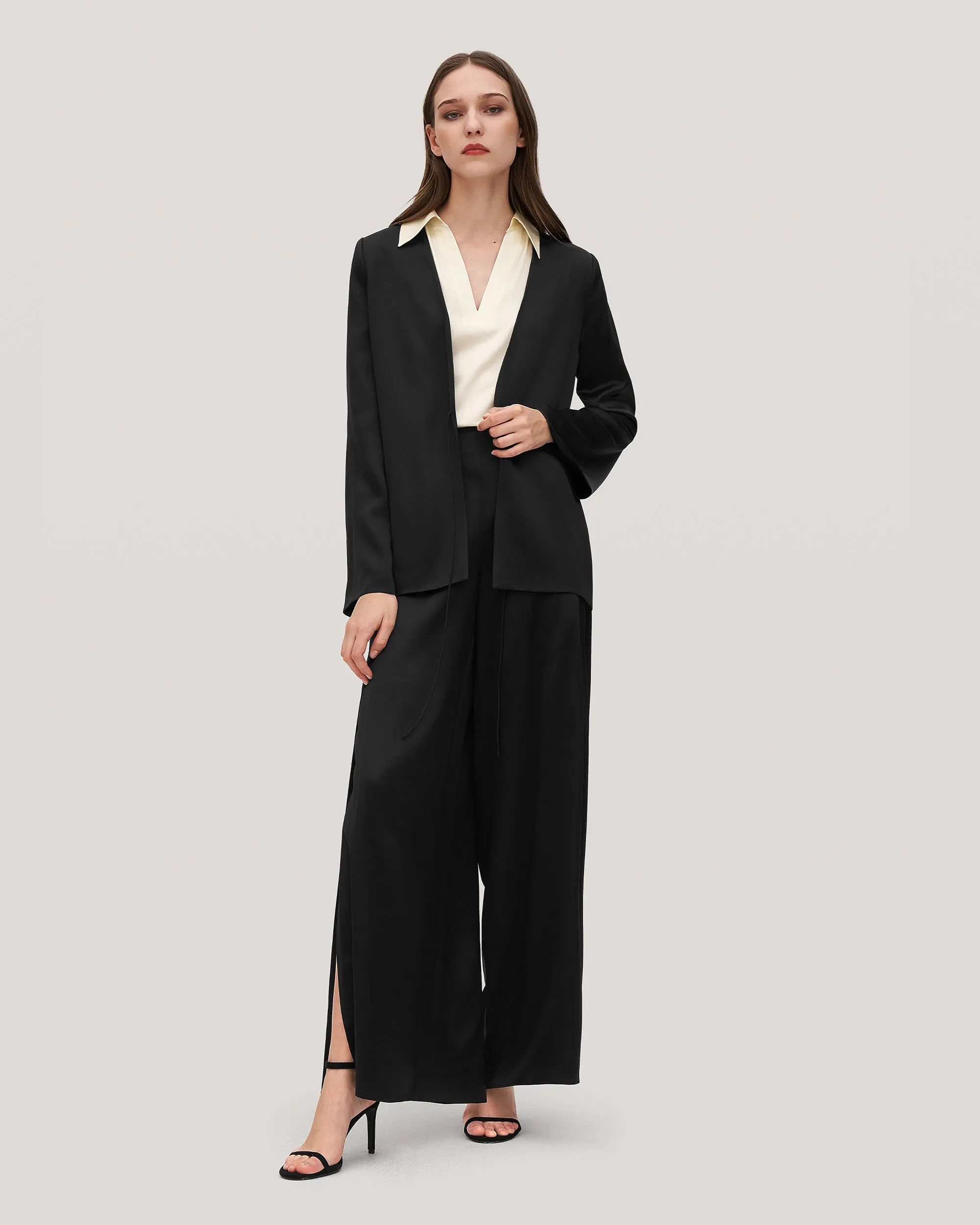 LILYSILK Pure Silk Azalea Blazer