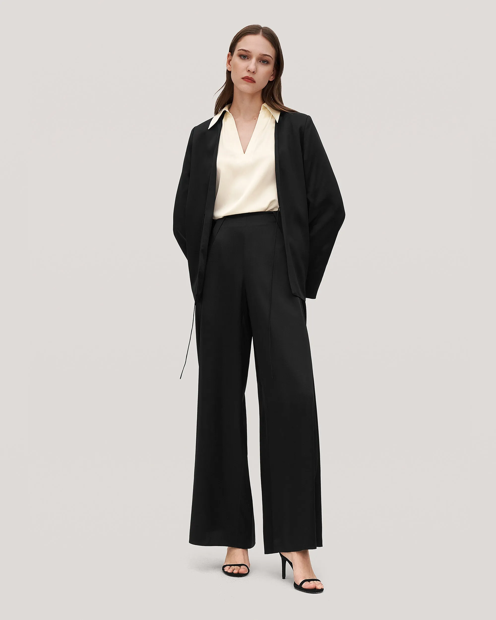 LILYSILK Pure Silk Azalea Blazer