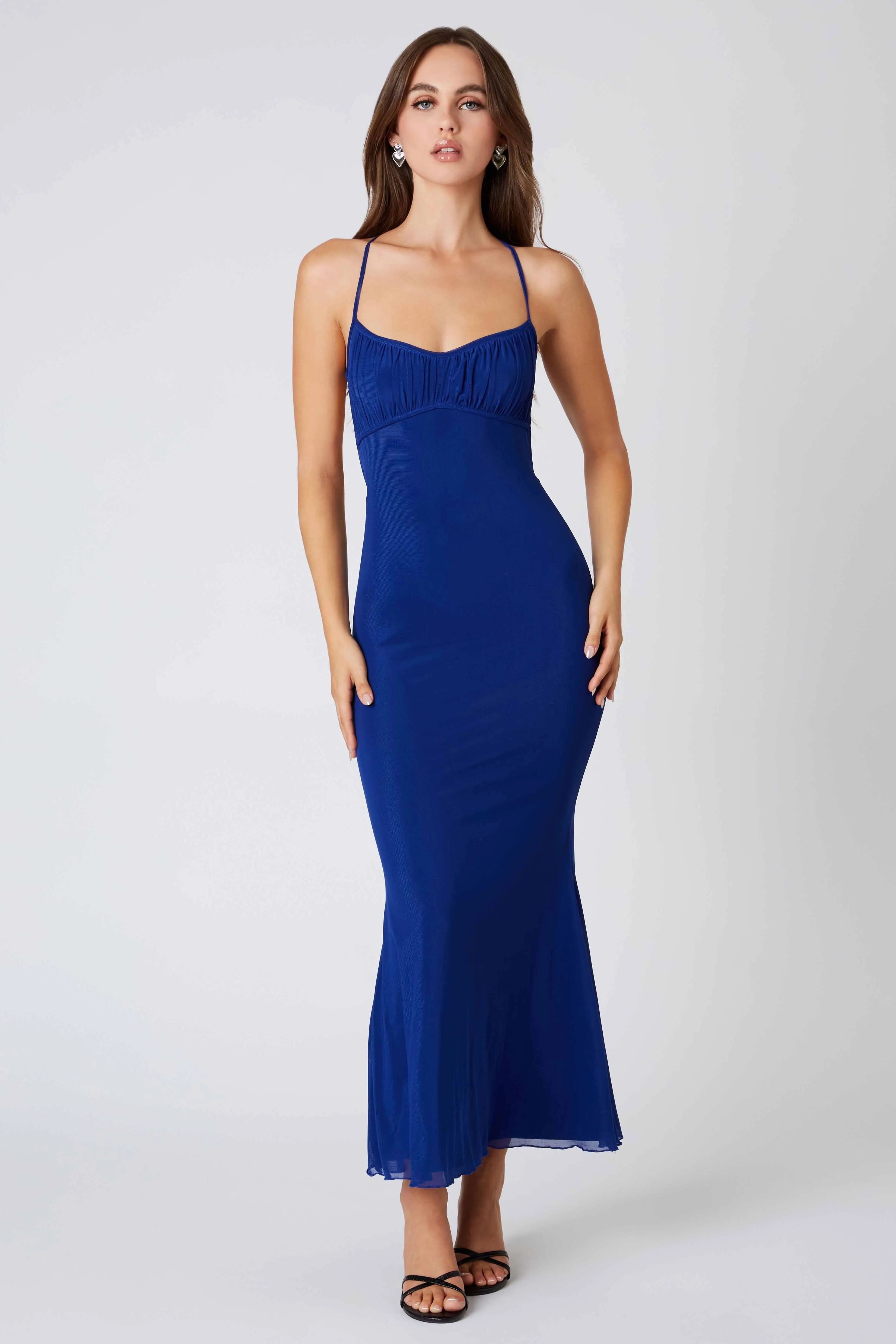 Marvel Maxi Dress Blue