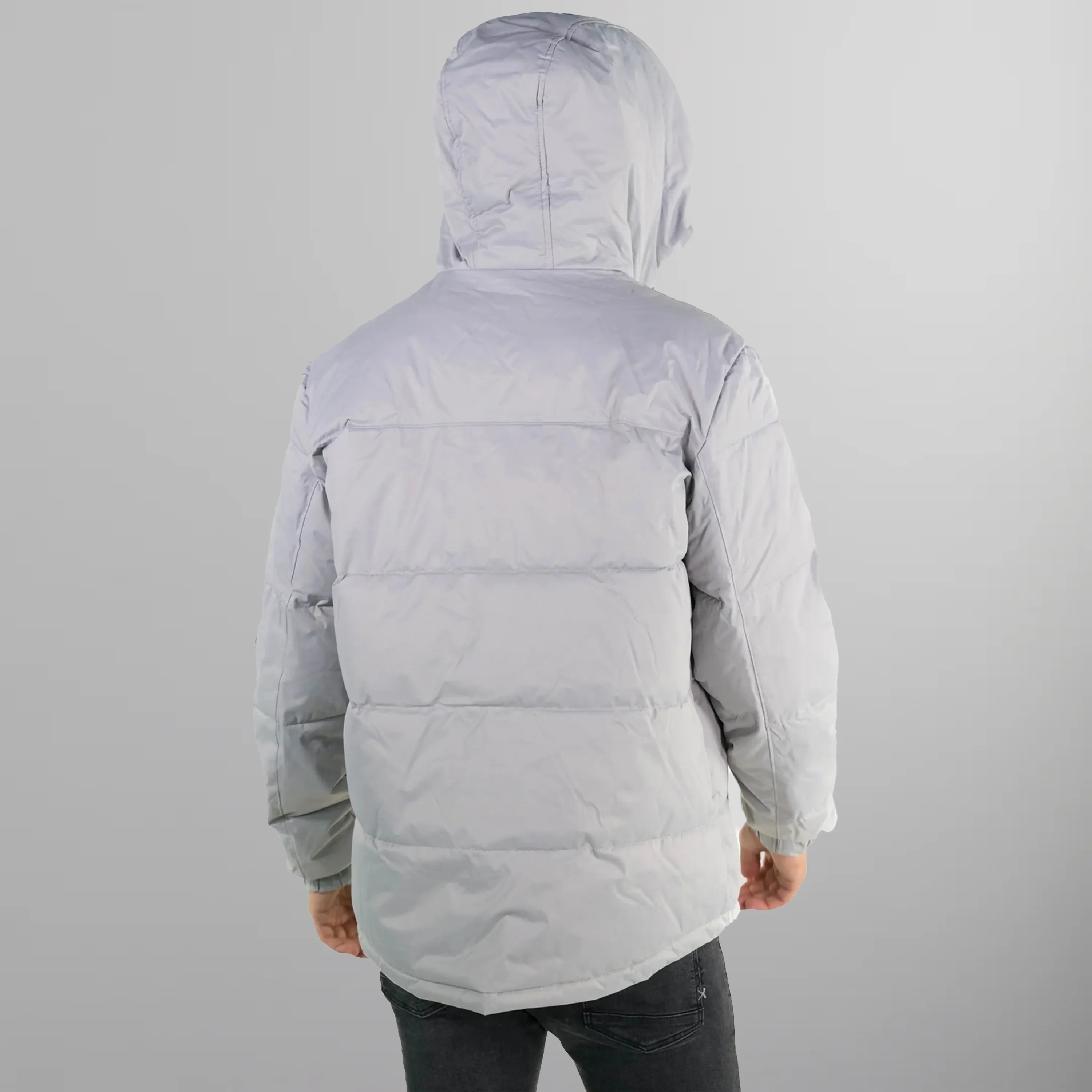 Men's Twill Block Puffer Jacket - FINAL SALE