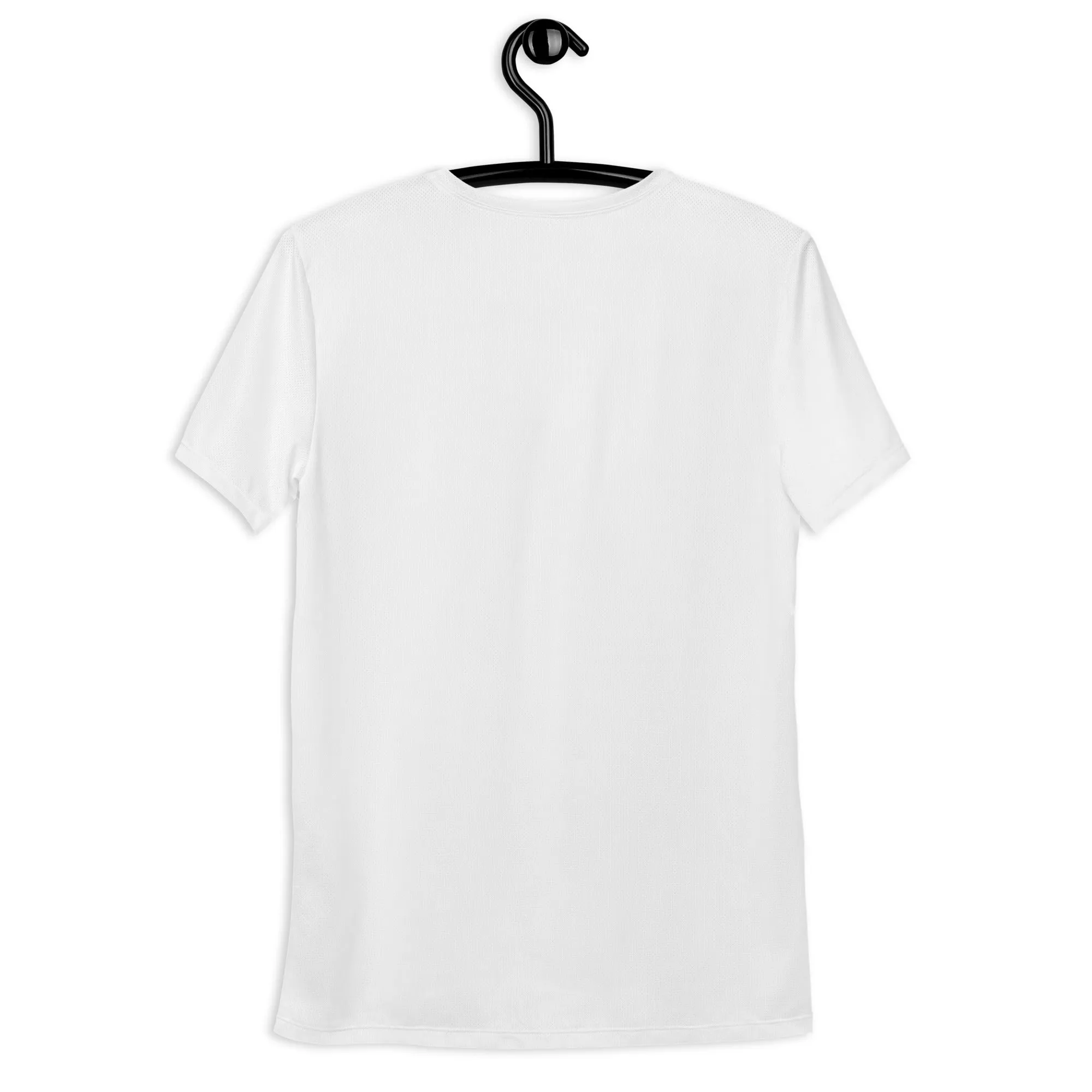 Men's White Athletic T-shirt