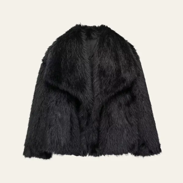 MONACO FAUX FUR COAT