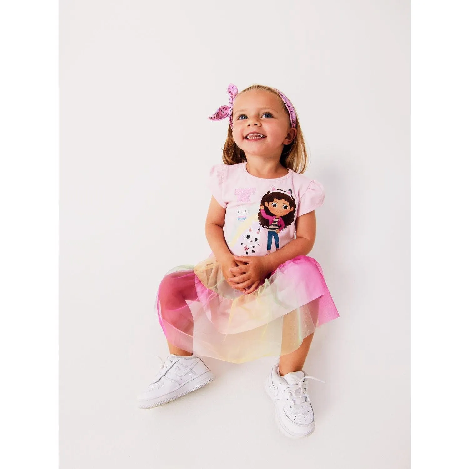 Name It Parfait Pink Maud Gabby Tulle Dress