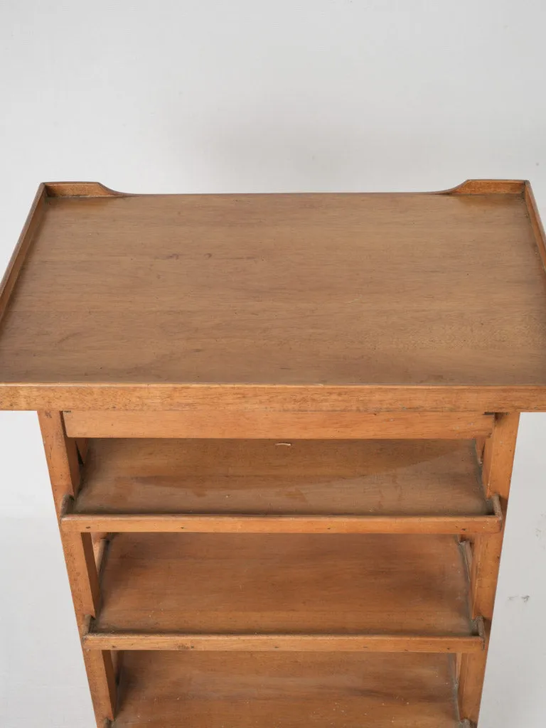 Pair of French Charles X Style Lemon Wood Bedside Tables, c.1940 28¾"