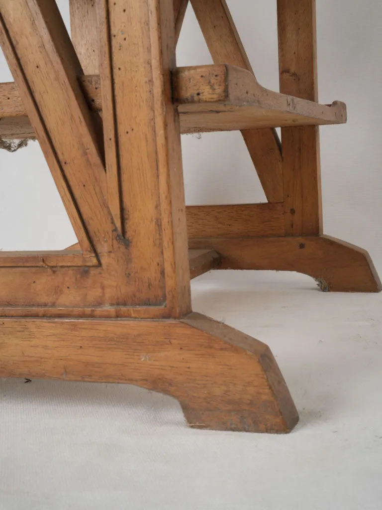 Pair of French Charles X Style Lemon Wood Bedside Tables, c.1940 28¾"