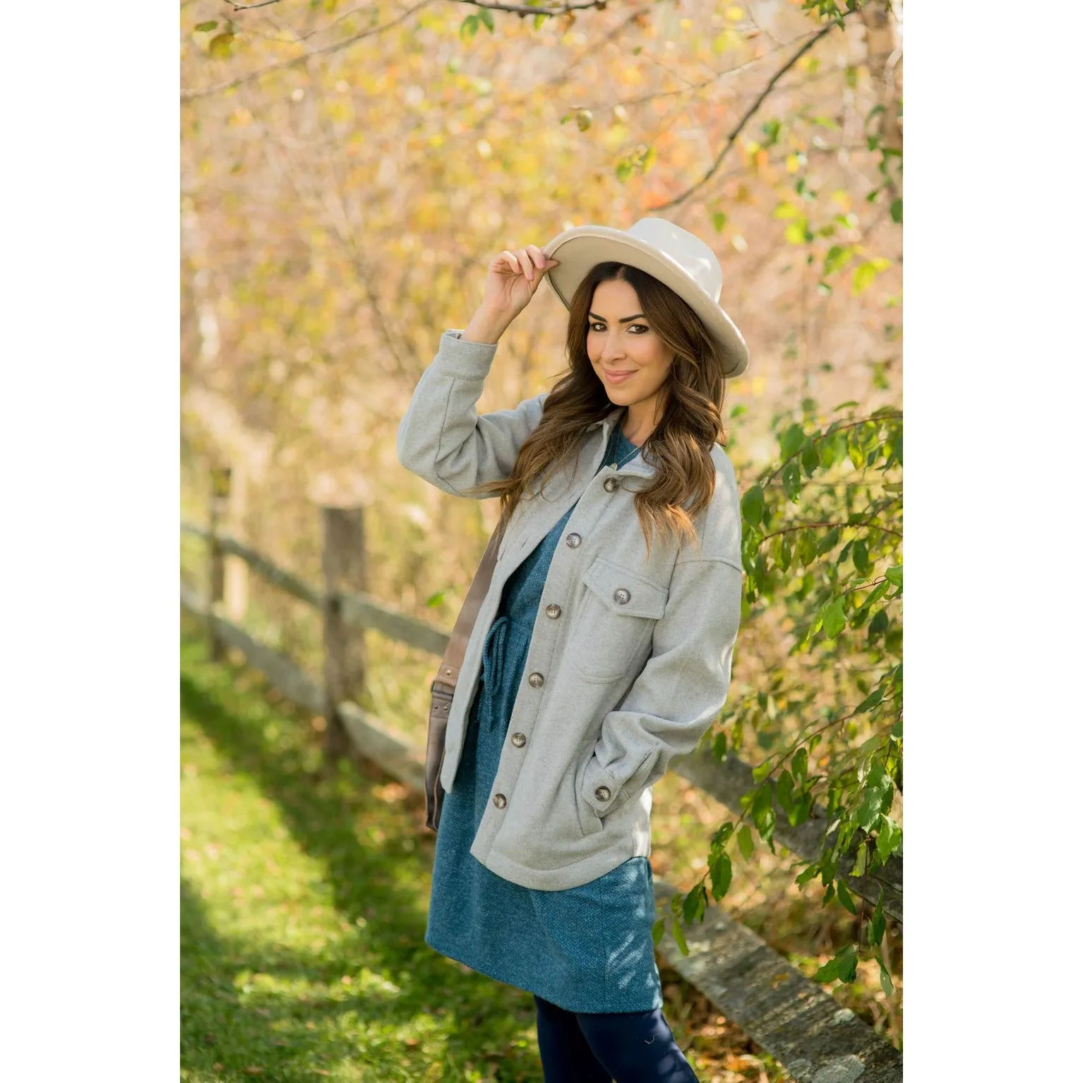 Pocketed Pea Coat