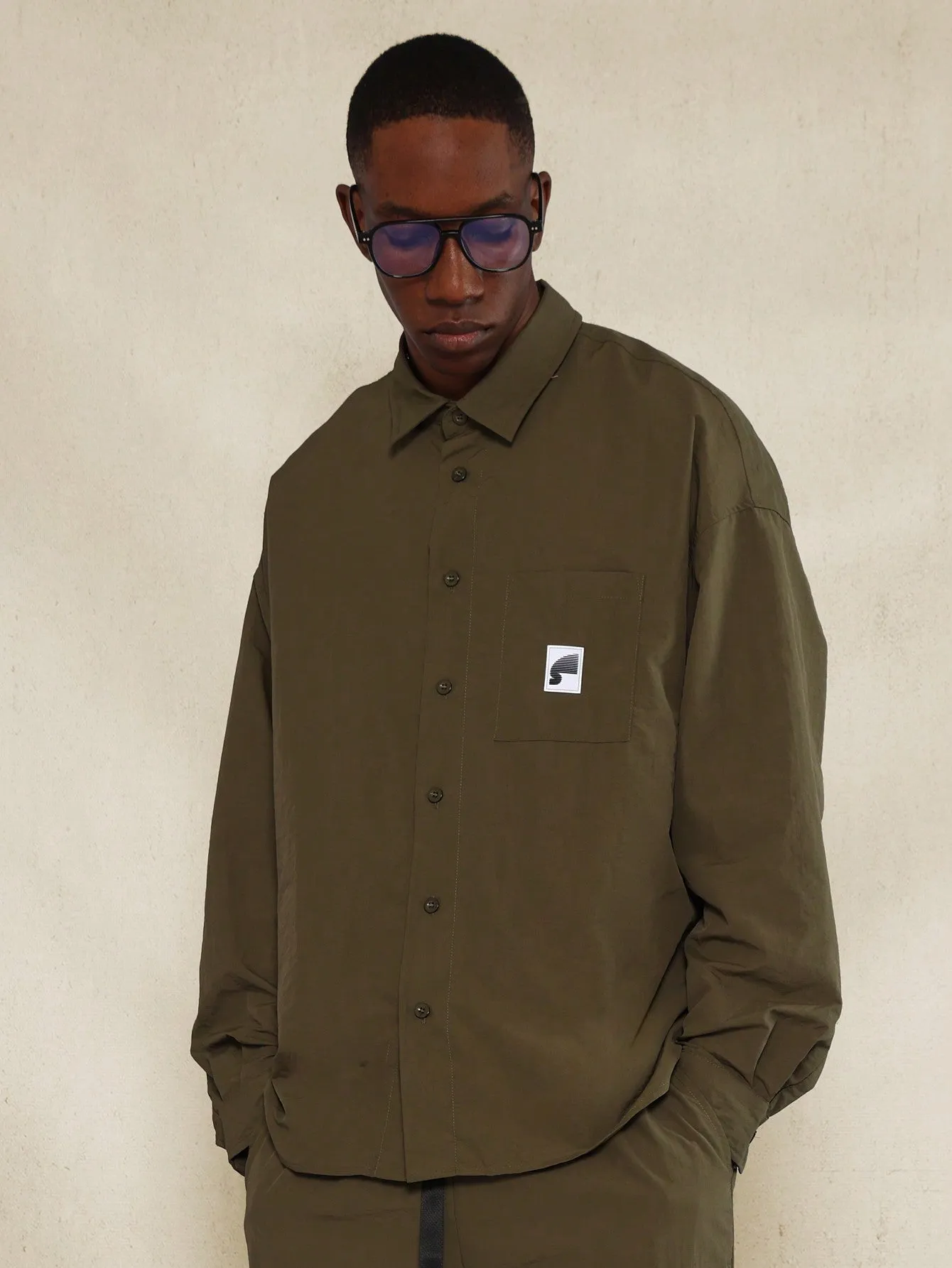 Regular Fit Long Sleeve Shirt And Cargo Pant 2 Piece Set