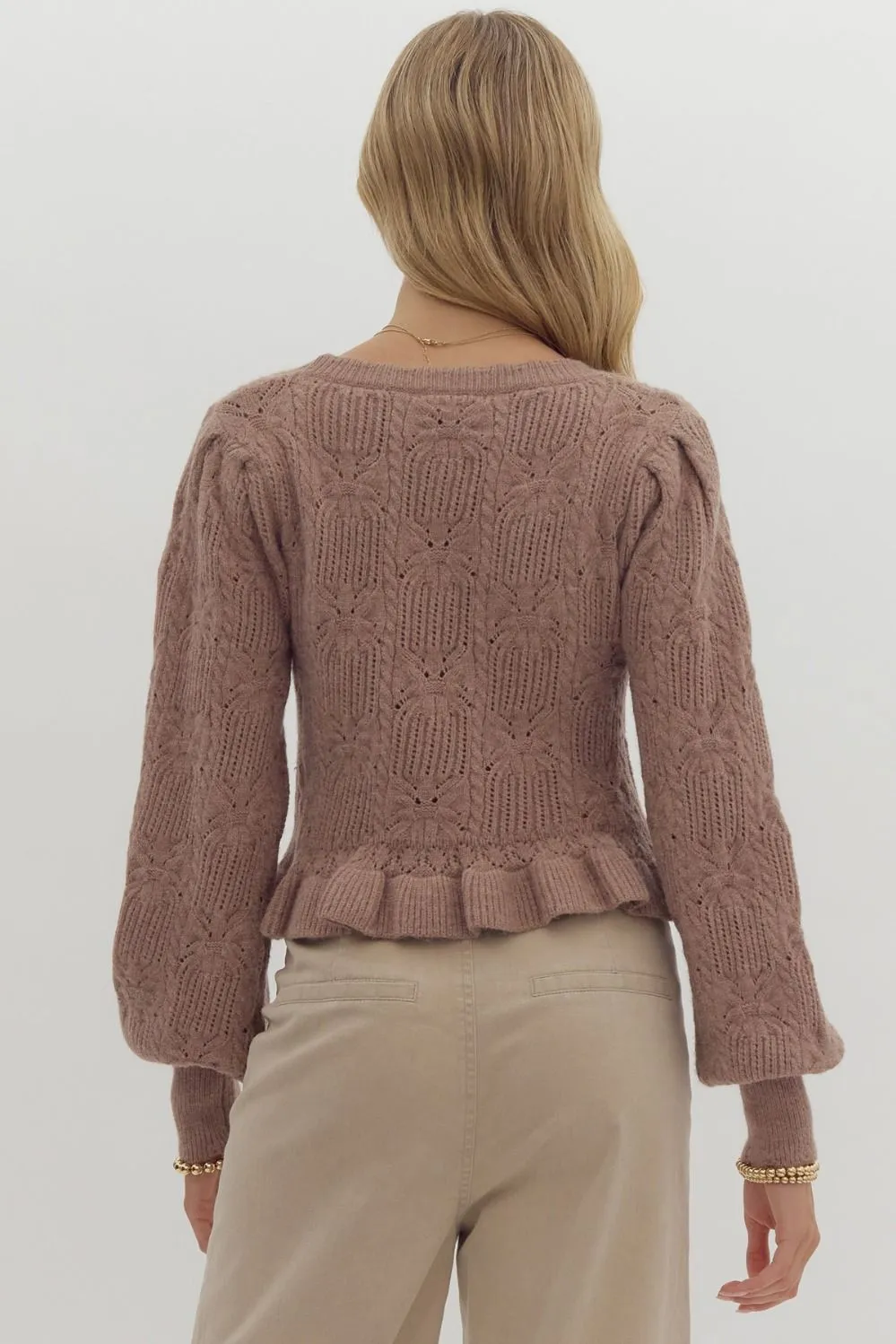 Romeo Bow Sweater