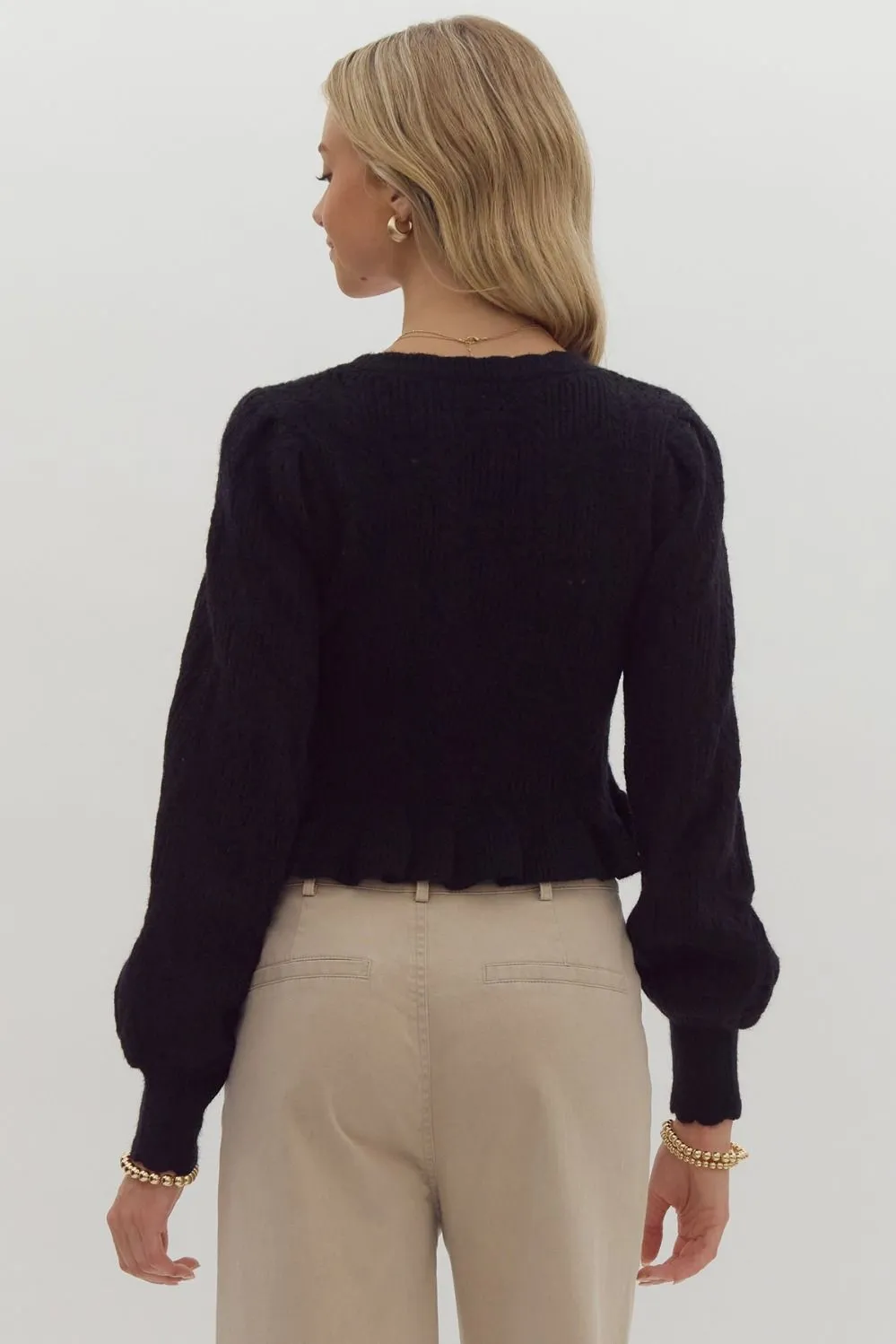 Romeo Bow Sweater