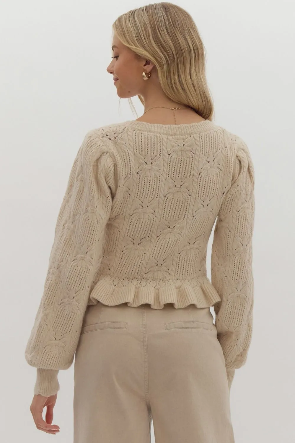Romeo Bow Sweater