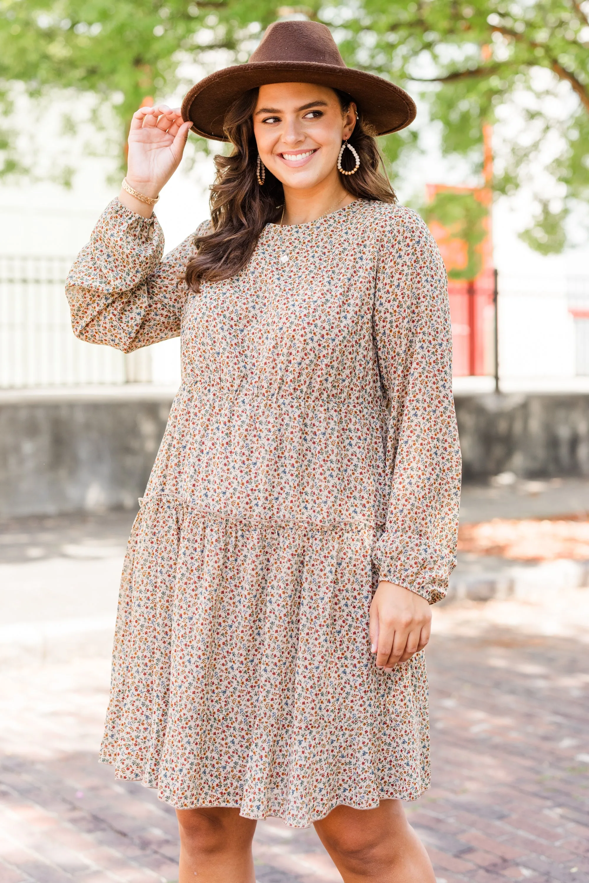 Say A Prayer For You Dress, Brown