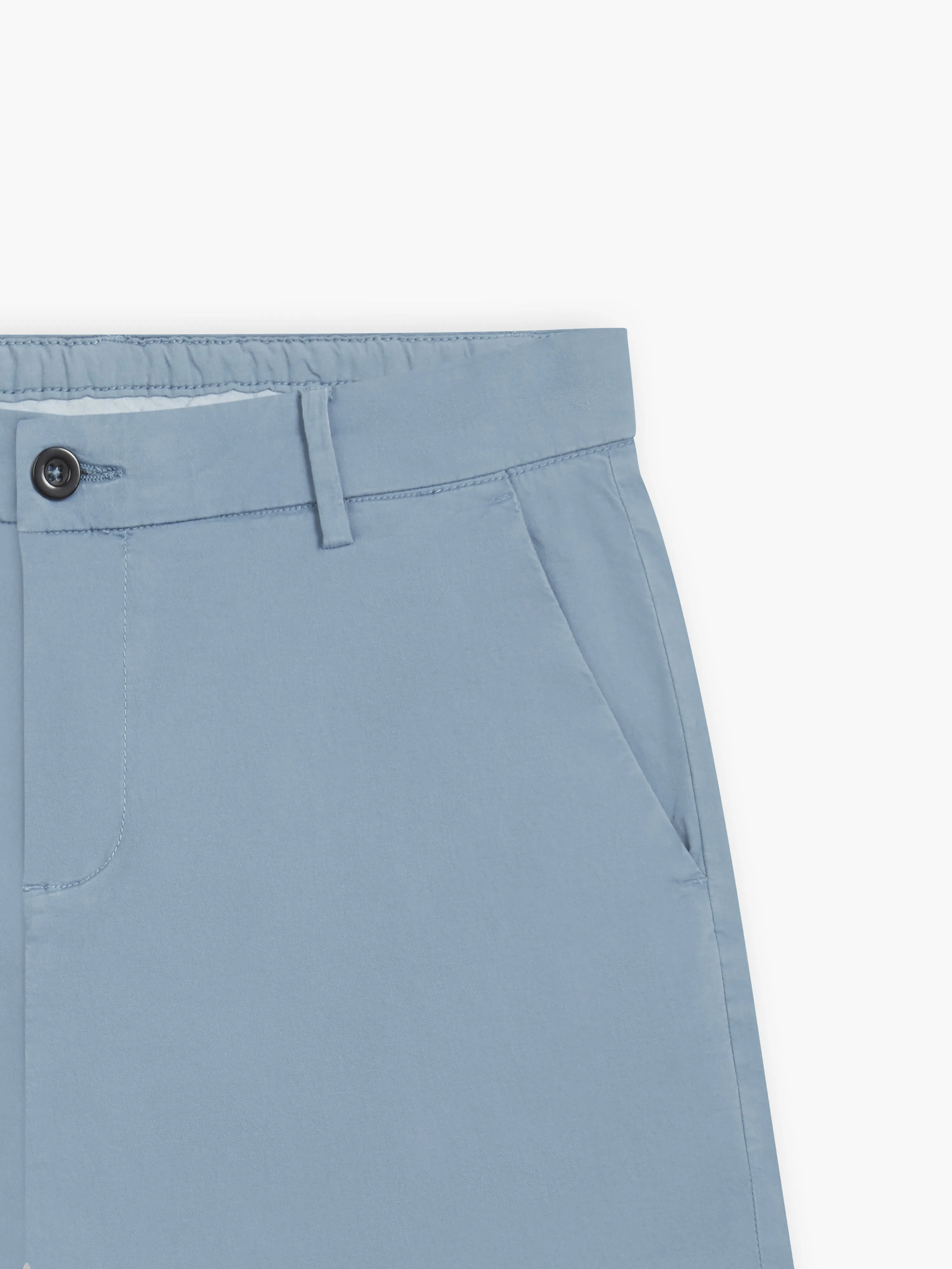 Slim Fit Blue Chino Shorts