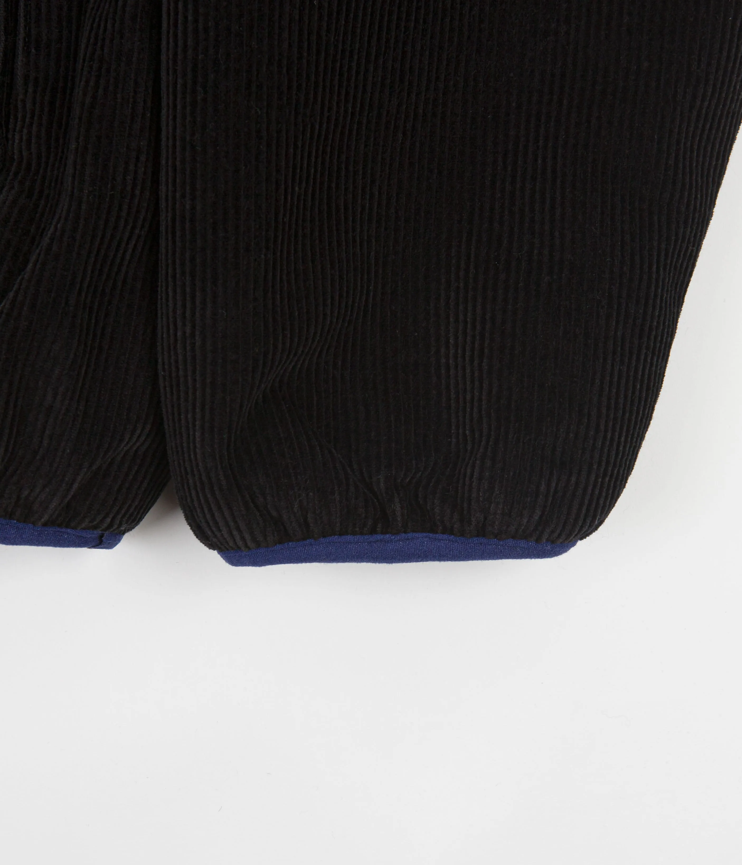 Stussy Corduroy Mock Pullover Jacket - Black