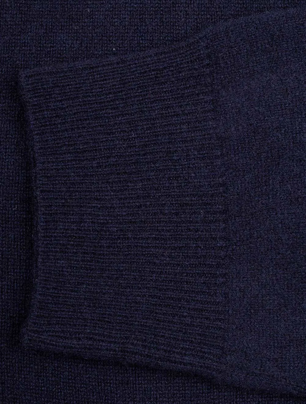 Superfine Lambswool V Neck Marine