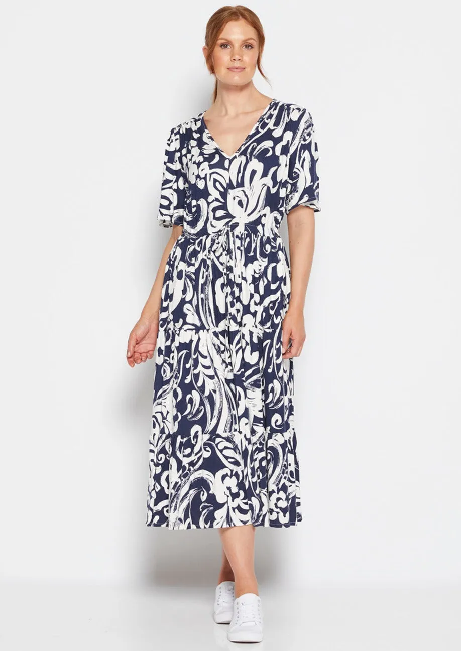Wendy Dress in Campri print